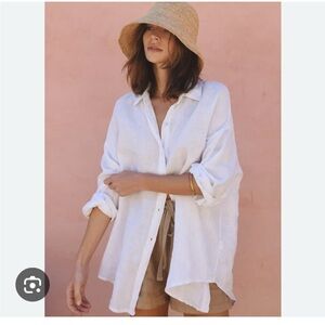 Beachwood Baby The Palma shirt in pink large